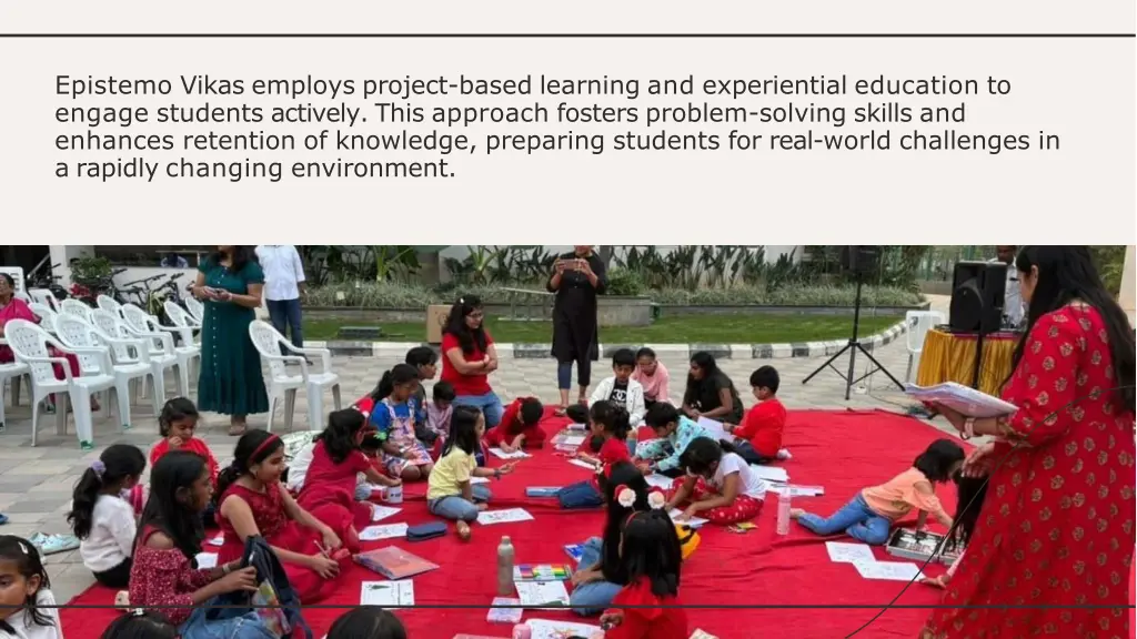 epistemo vikas employs project based learning