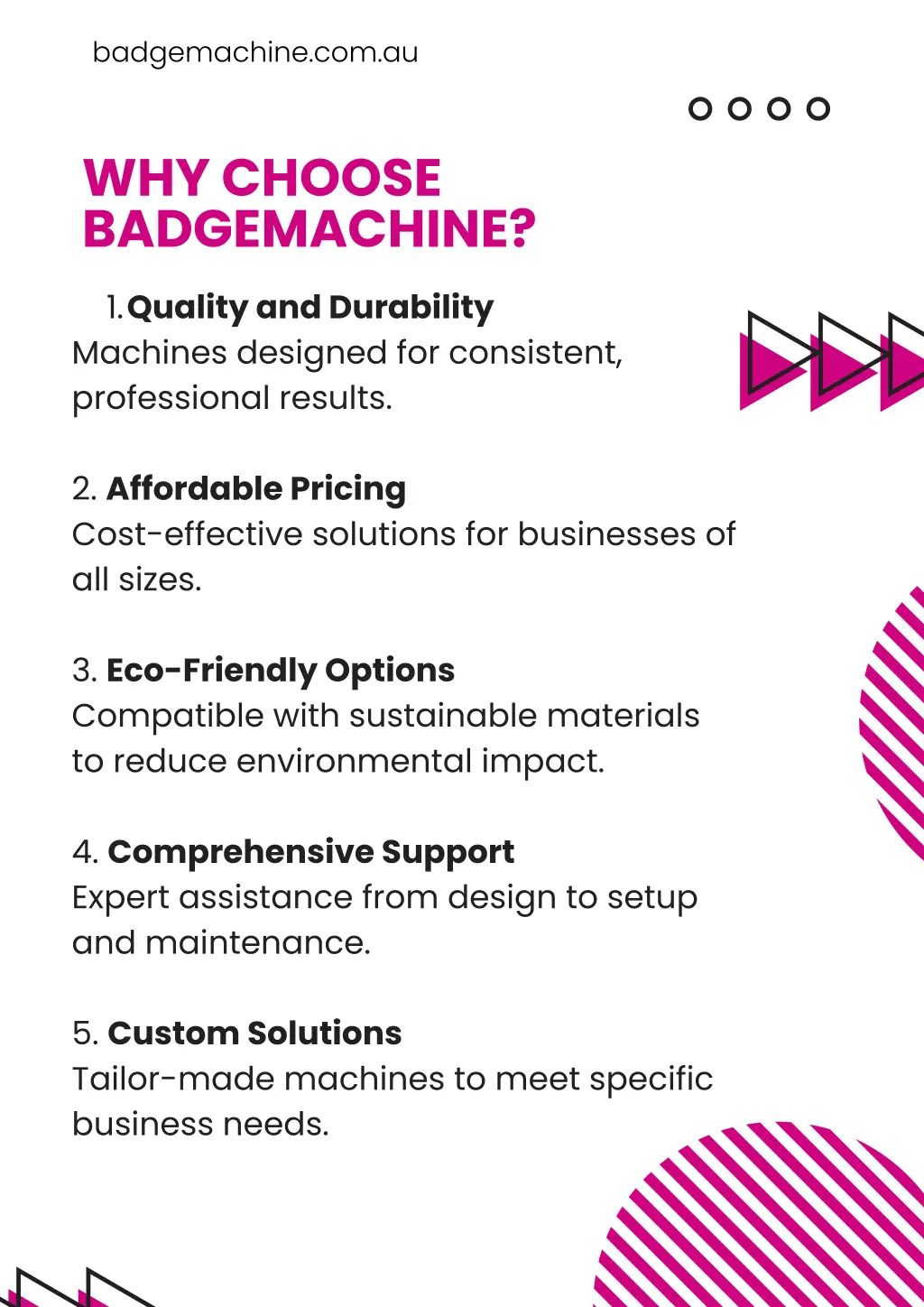 badgemachine com au 5