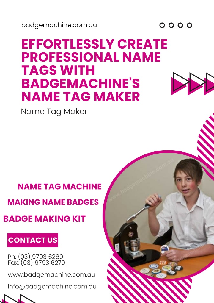 badgemachine com au