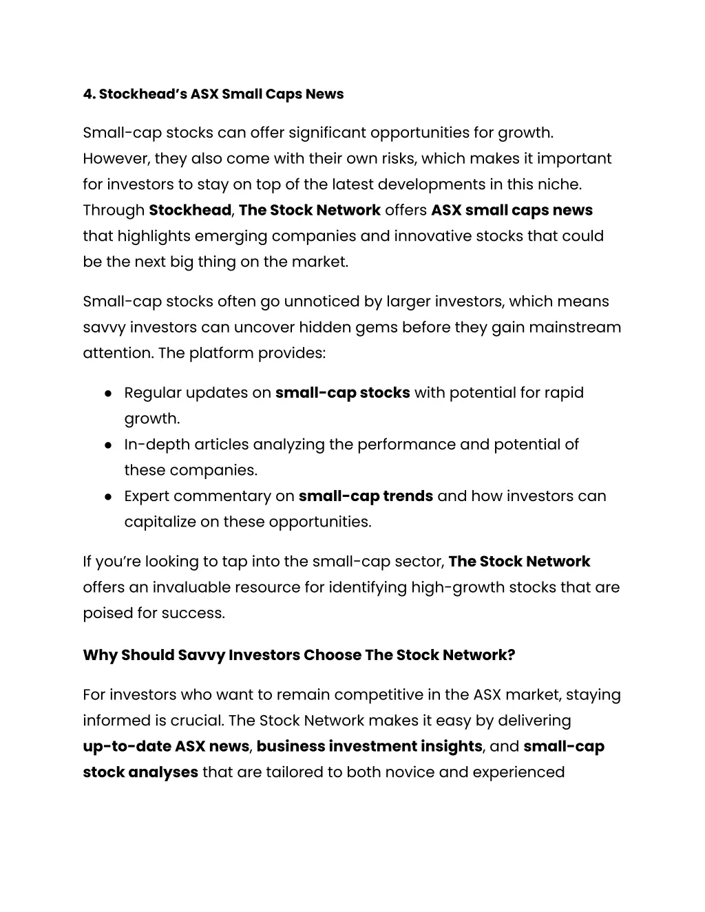 4 stockhead s asx small caps news