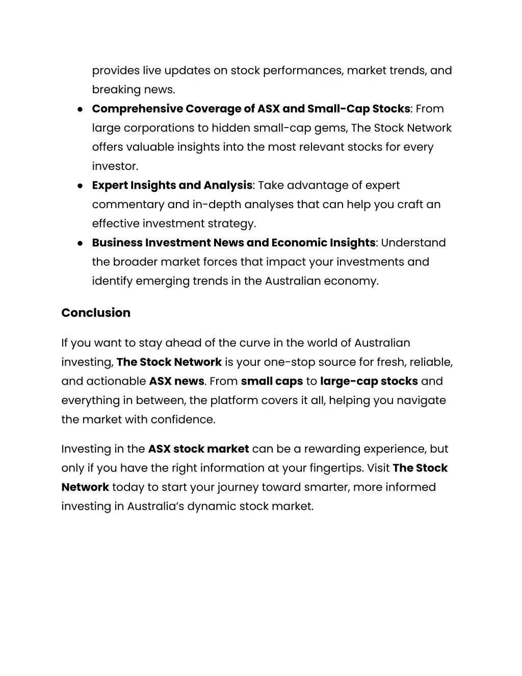 provides live updates on stock performances