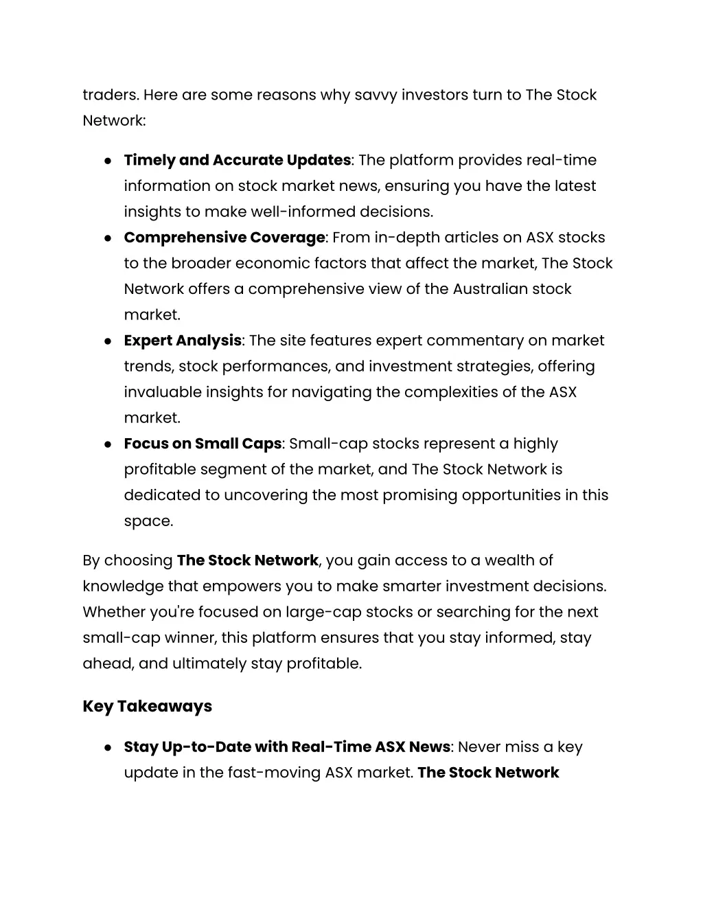 traders here are some reasons why savvy investors