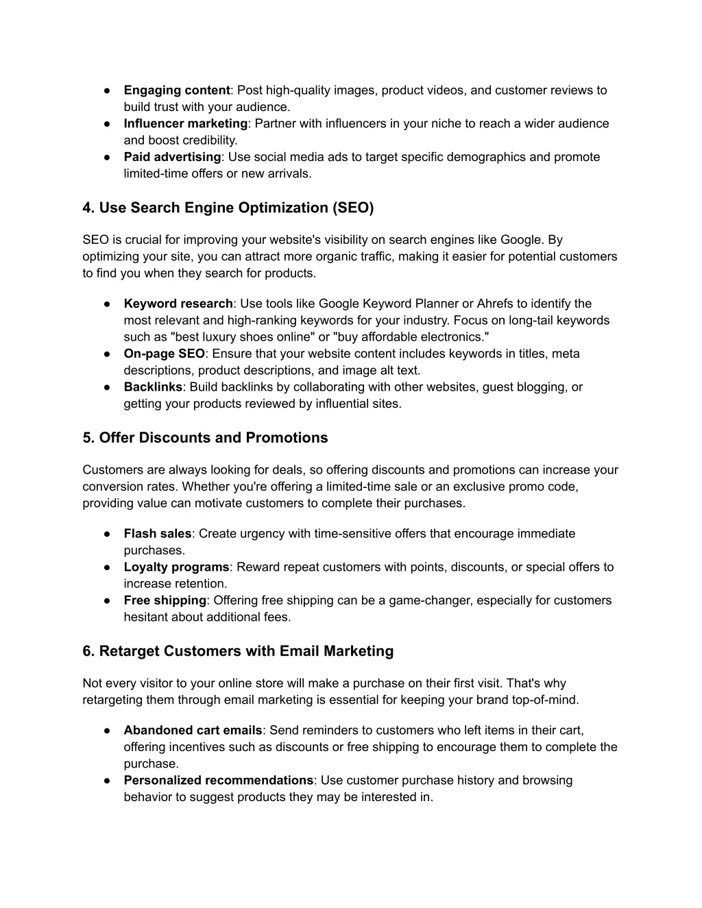 engaging content post high quality images product