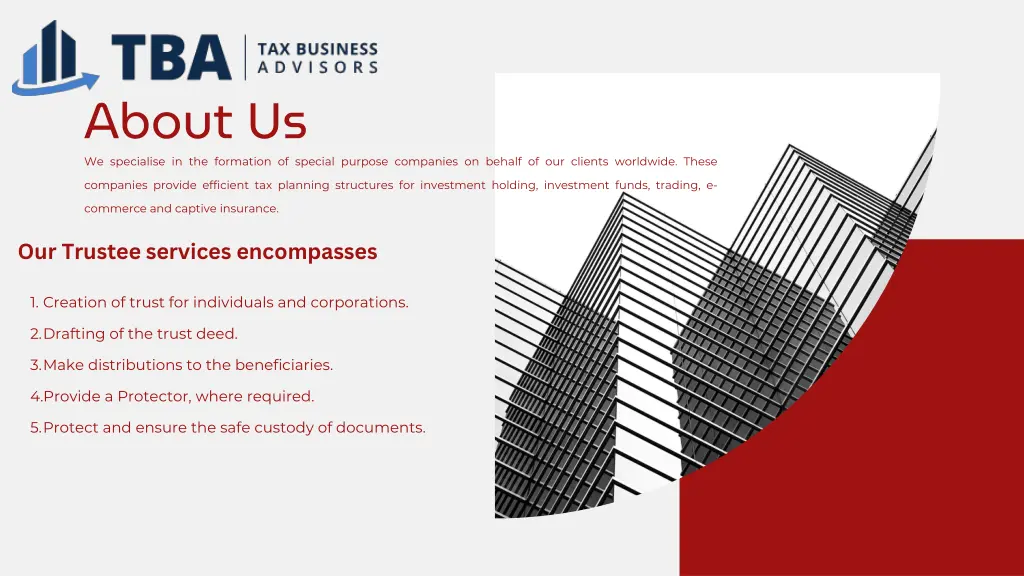 about us we specialise in the formation