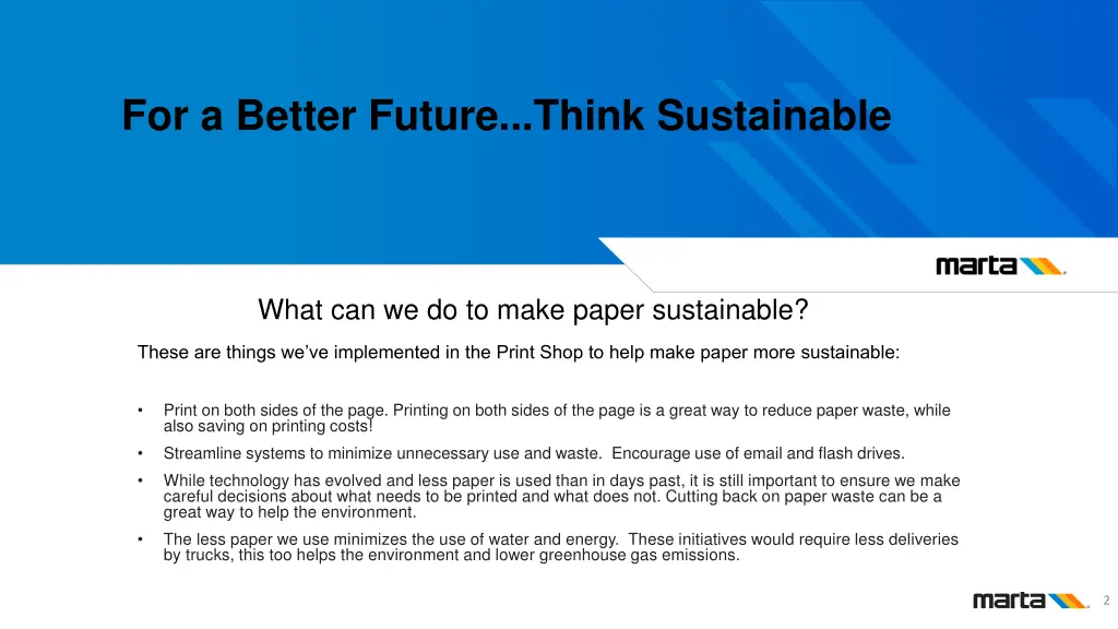 for a better future think sustainable 1