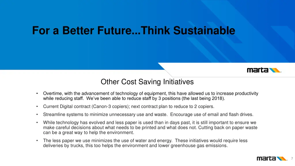 for a better future think sustainable 6