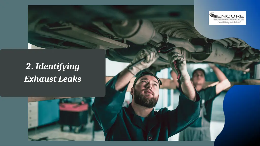 2 identifying exhaust leaks
