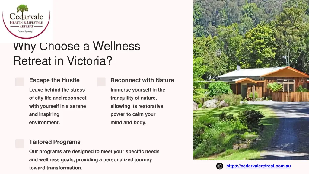 why choose a wellness retreat in victoria