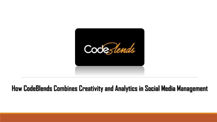 how codeblends combines creativity and analytics