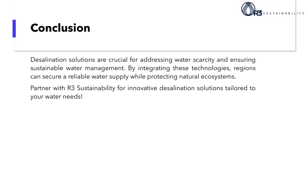 conclusion
