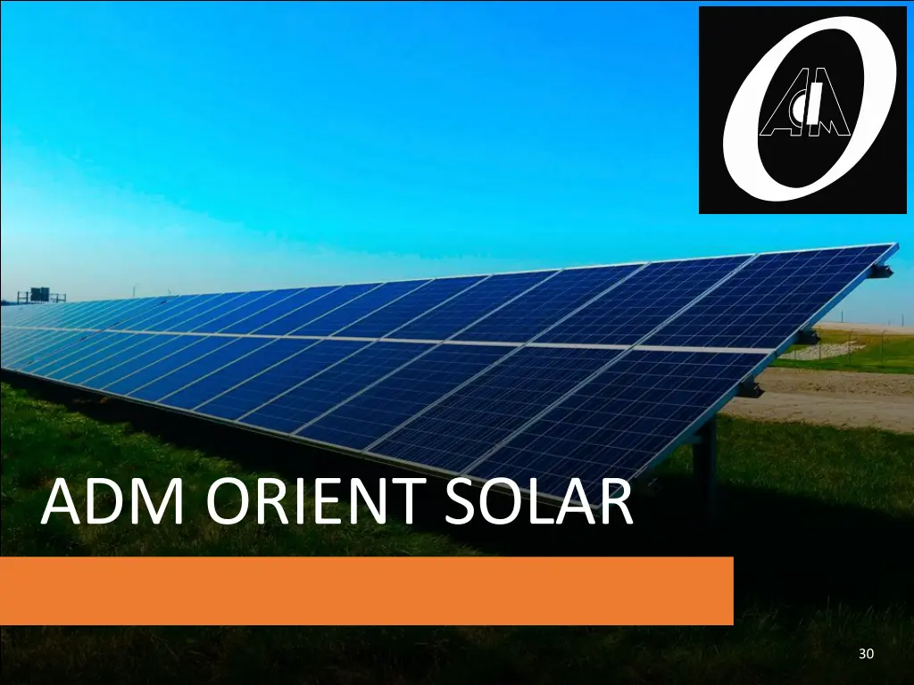 adm orient solar