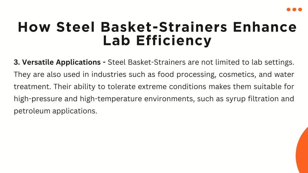 how steel basket strainers enhance lab efficiency 1