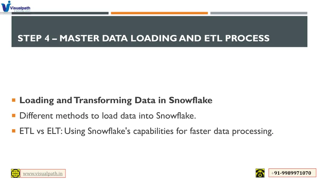 step 4 master data loading and etl process