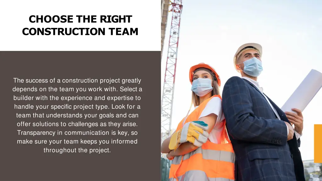 choose the right construction team