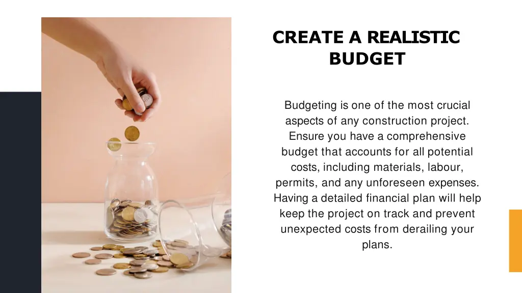 create a realistic budget