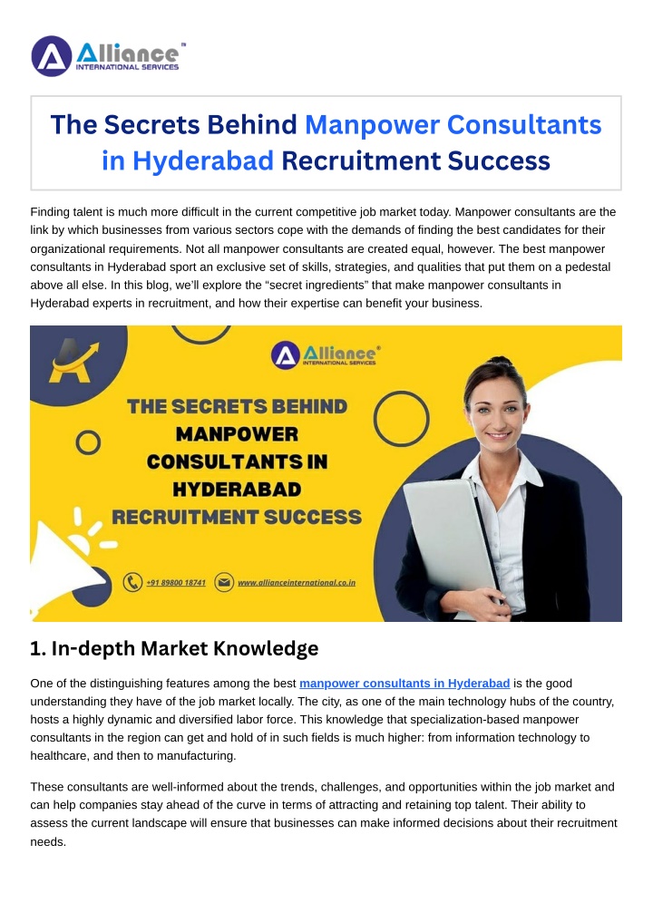 the secrets behind manpower consultants