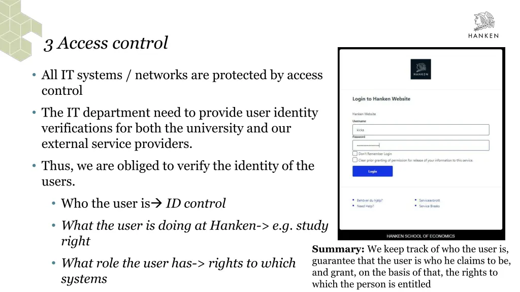 3 access control