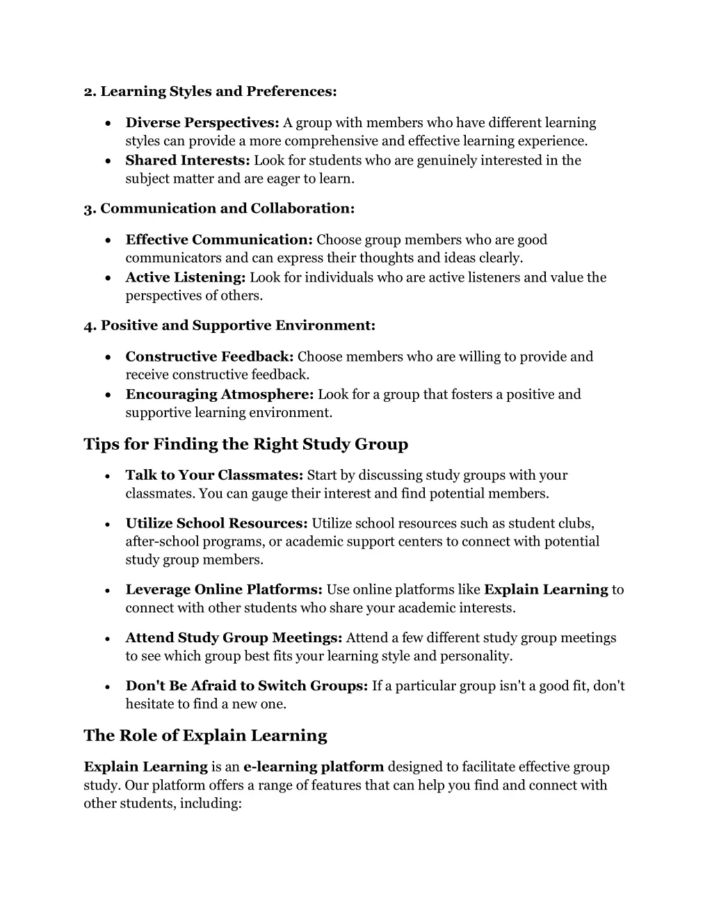 2 learning styles and preferences