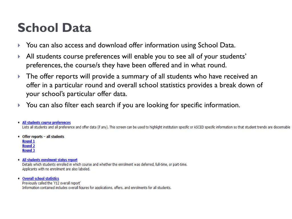 school data