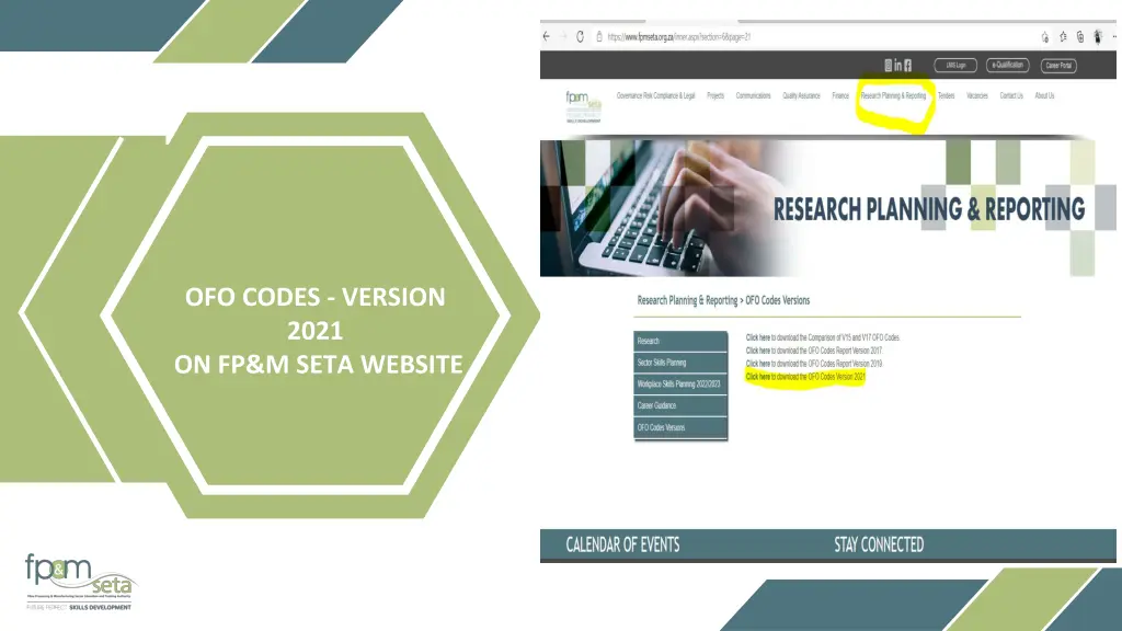 ofo codes version 2021 on fp m seta website