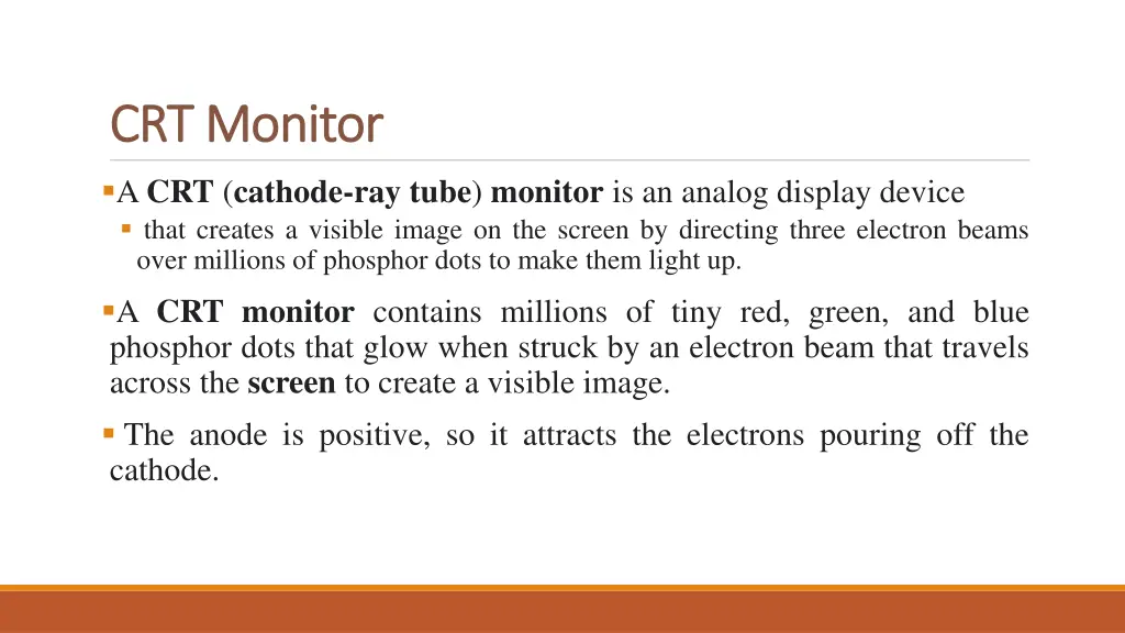 crt monitor crt monitor a crt cathode ray tube