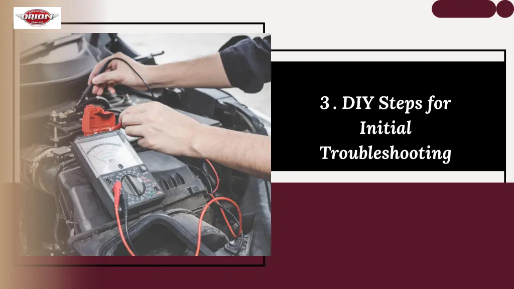 3 diy steps for initial troubleshooting