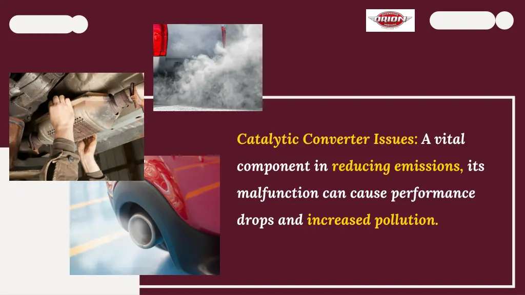 catalytic converter issues a vital