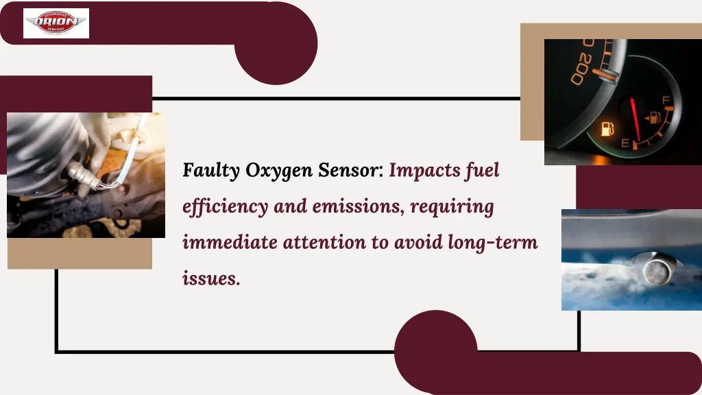 faulty oxygen sensor impacts fuel
