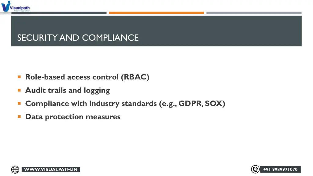 security and compliance