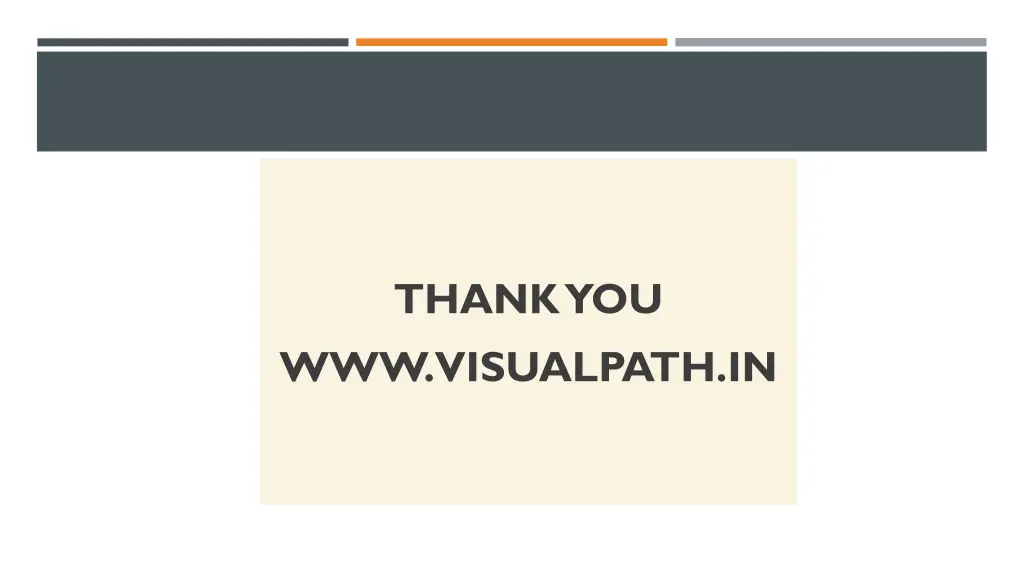 thank you www visualpath in
