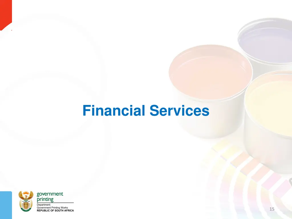 financial services