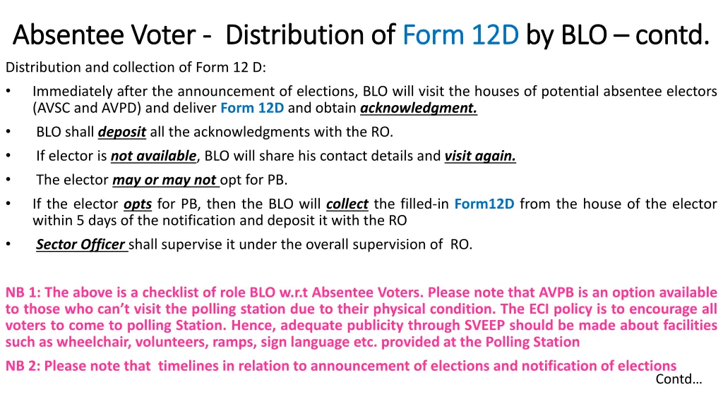 absentee voter absentee voter distribution of