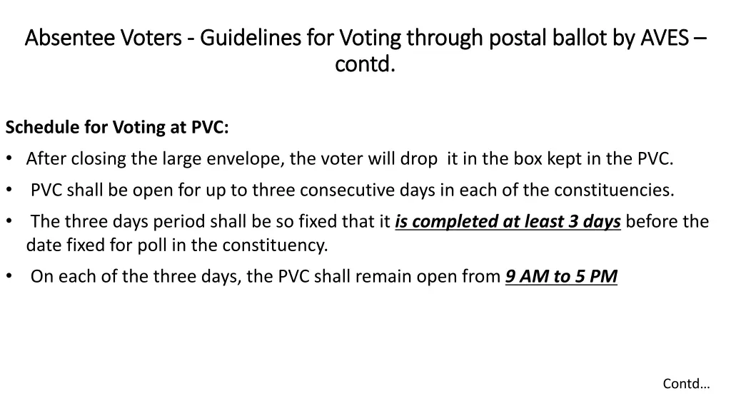 absentee voters absentee voters guidelines 3