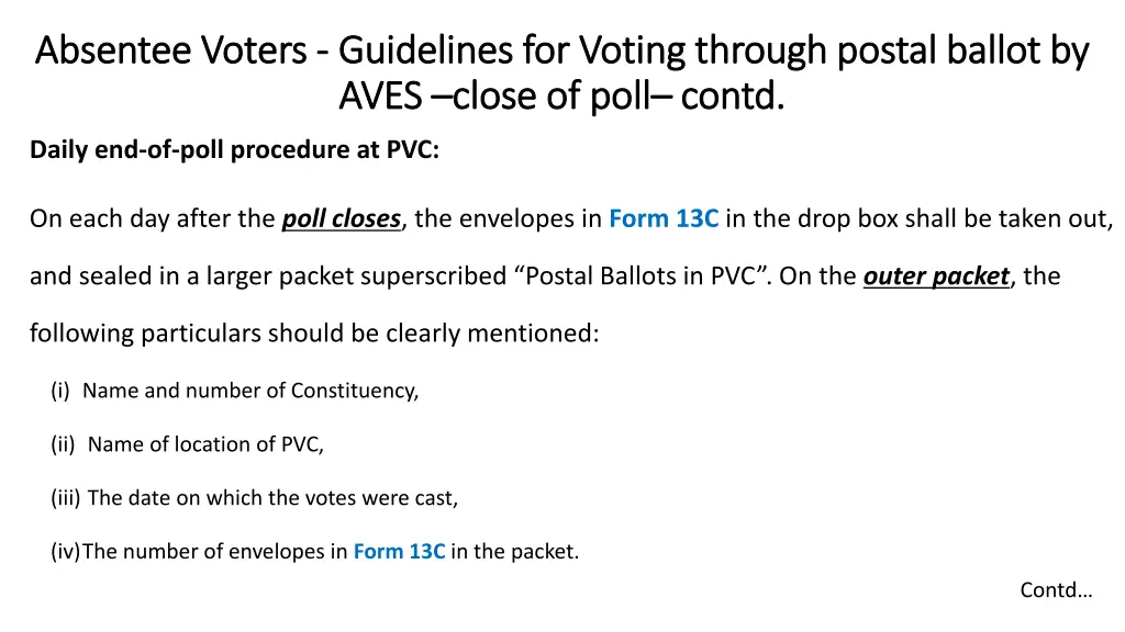 absentee voters absentee voters guidelines 4