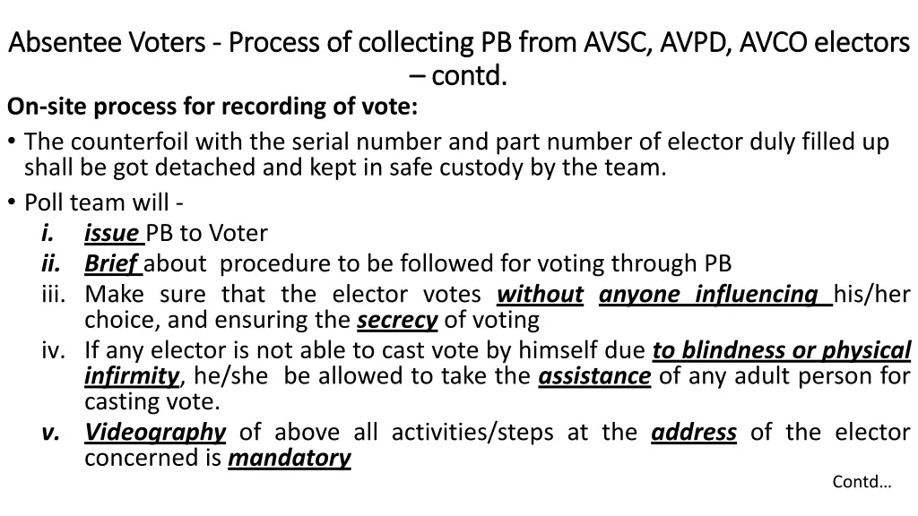 absentee voters absentee voters process 4