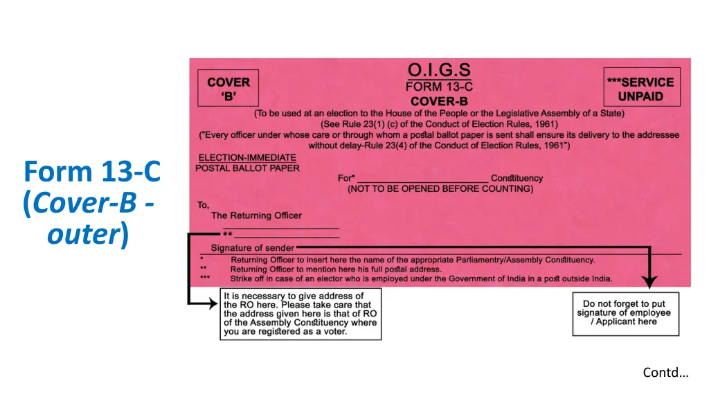 form 13 c cover b outer