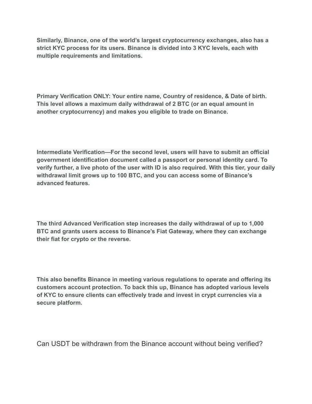 similarly binance one of the world s largest