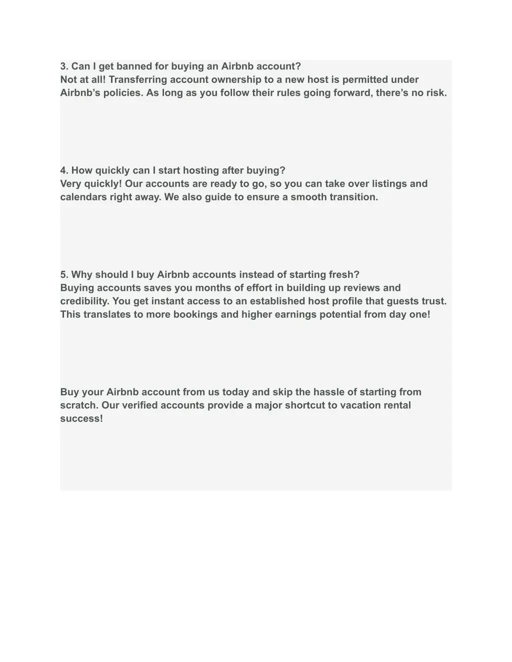 3 can i get banned for buying an airbnb account