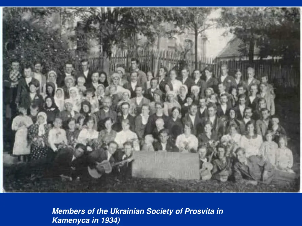 members of the ukrainian society of prosvita