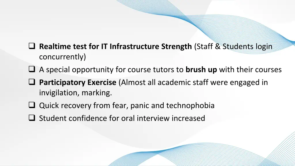 realtime test for it infrastructure strength