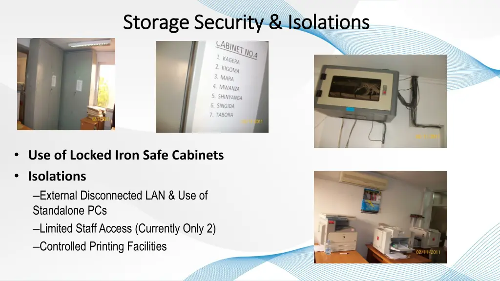 storage security isolations storage security