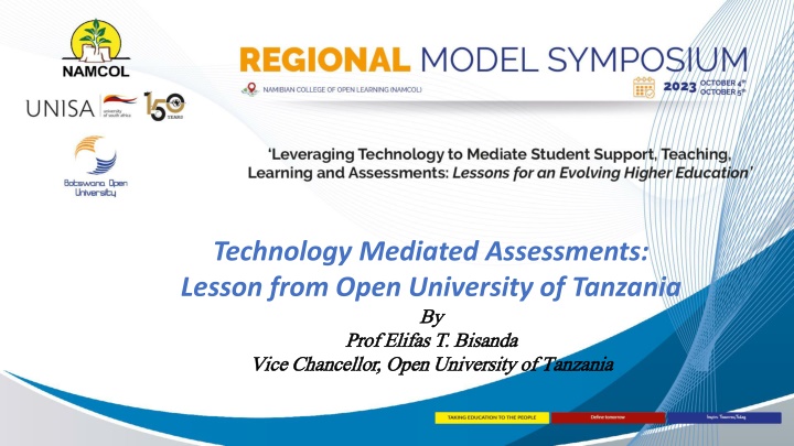 technology mediated assessments lesson from open