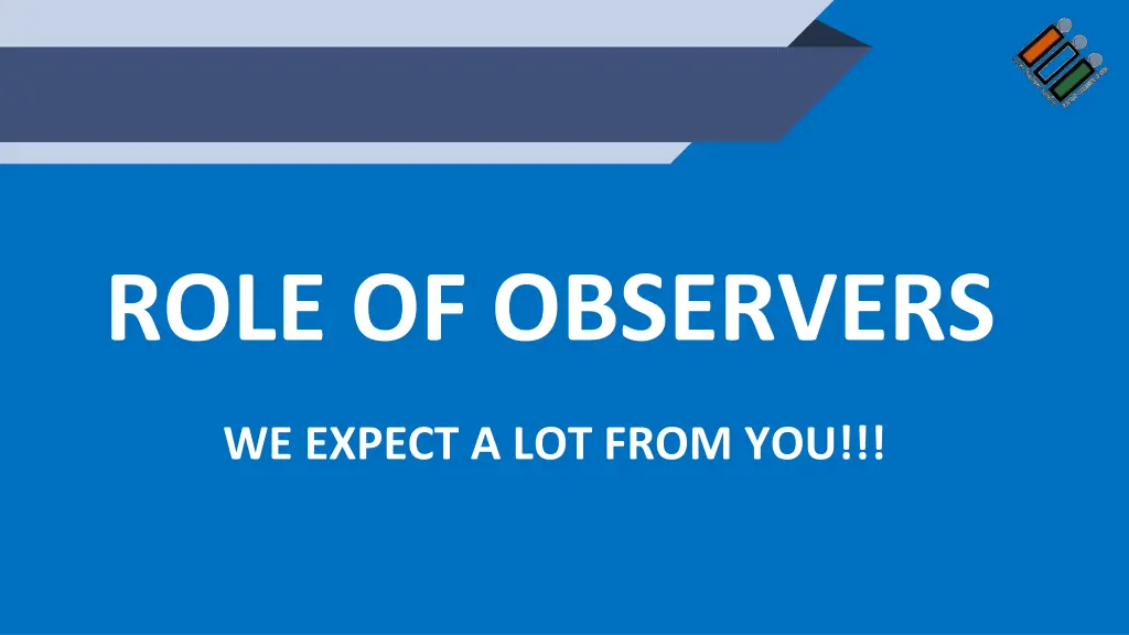 role of observers