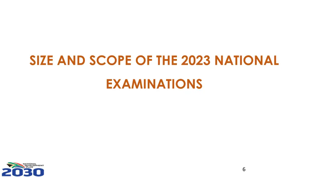 size and scope of the 2023 national