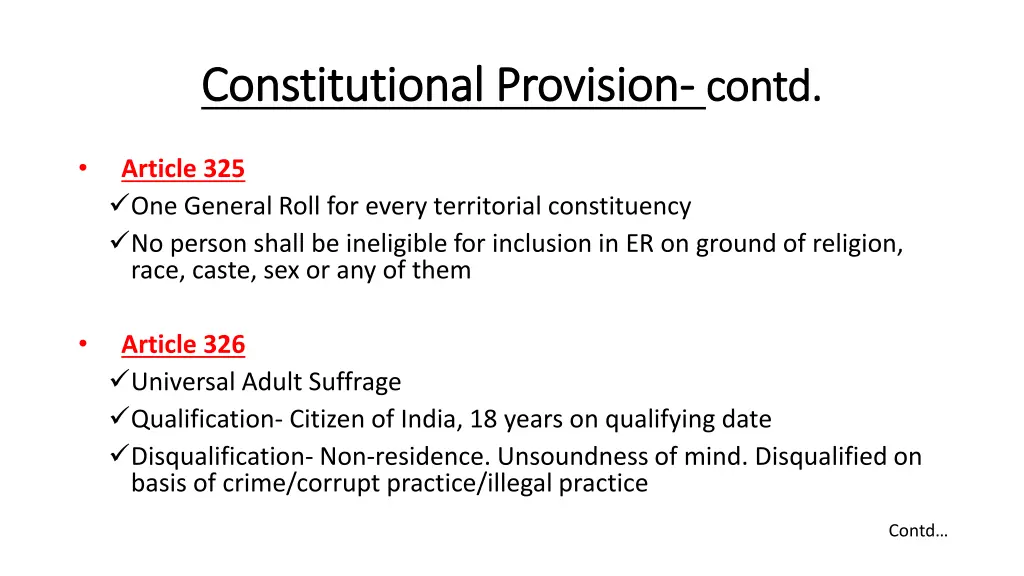 constitutional provision constitutional provision 1