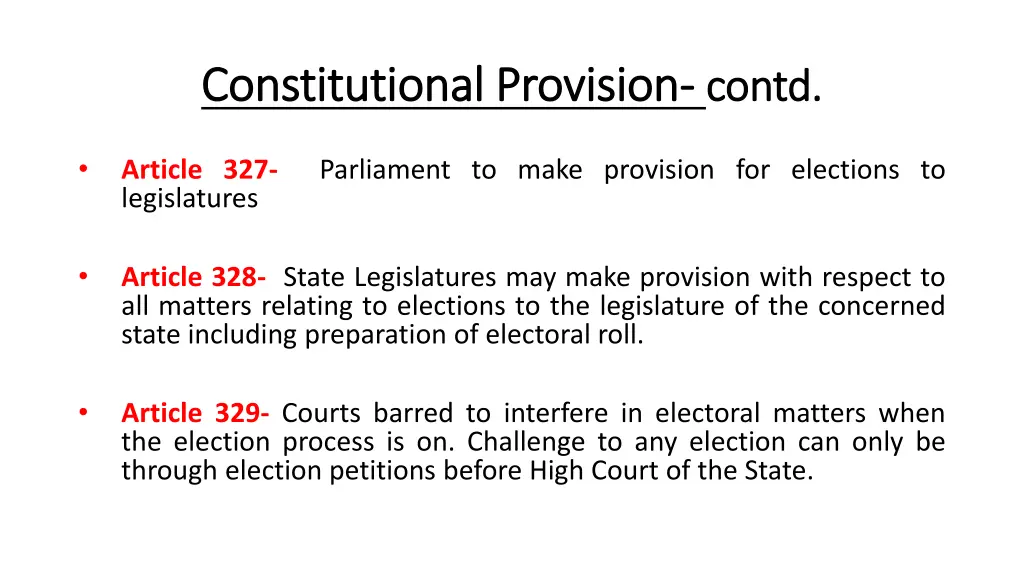 constitutional provision constitutional provision 2