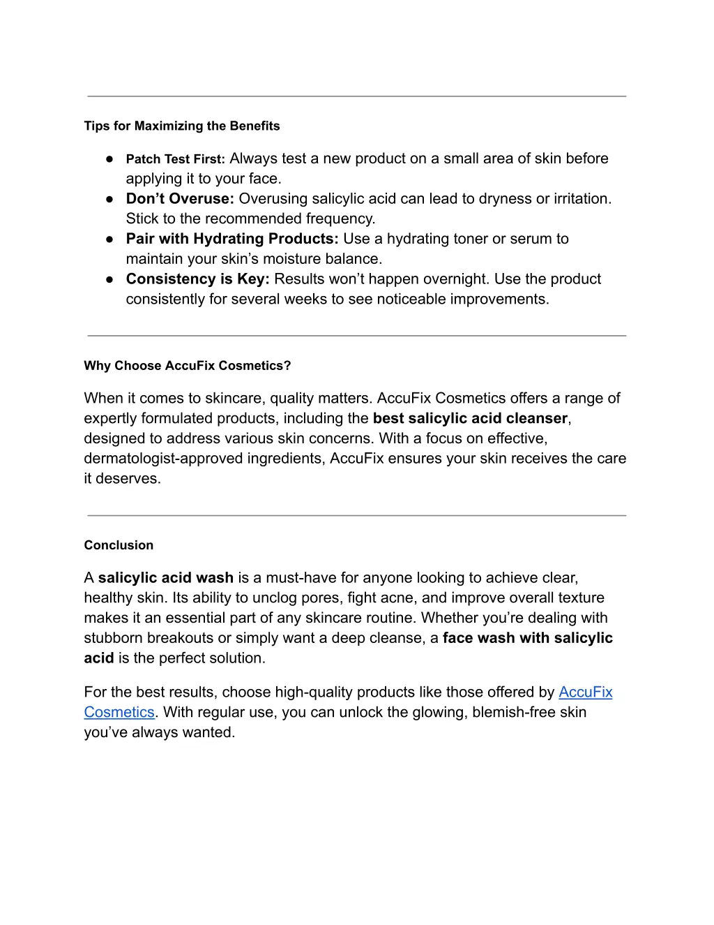 tips for maximizing the benefits