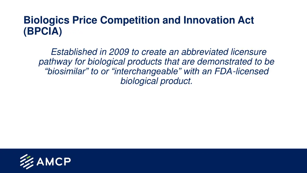 biologics price competition and innovation