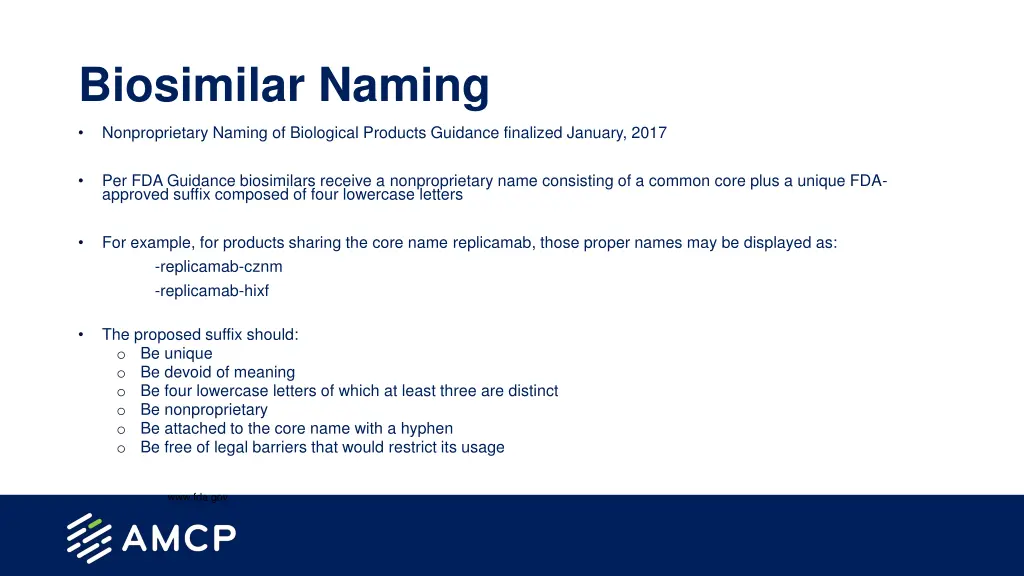 biosimilar naming