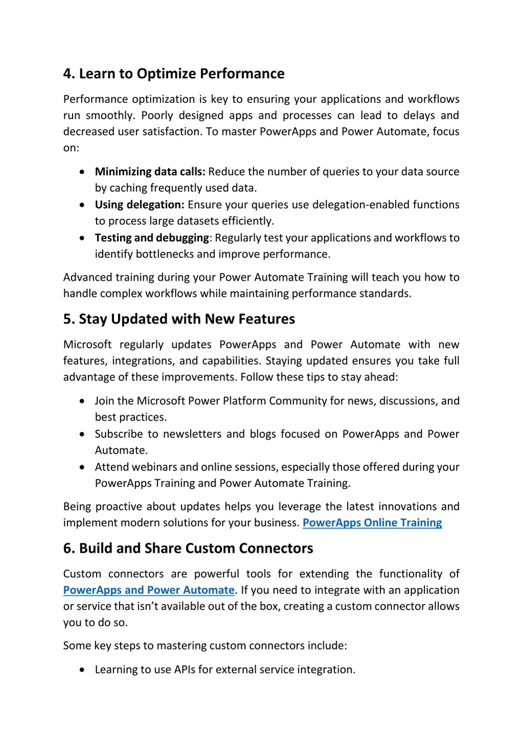 4 learn to optimize performance